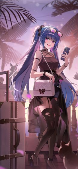 动漫｜动漫女孩｜纵向显示