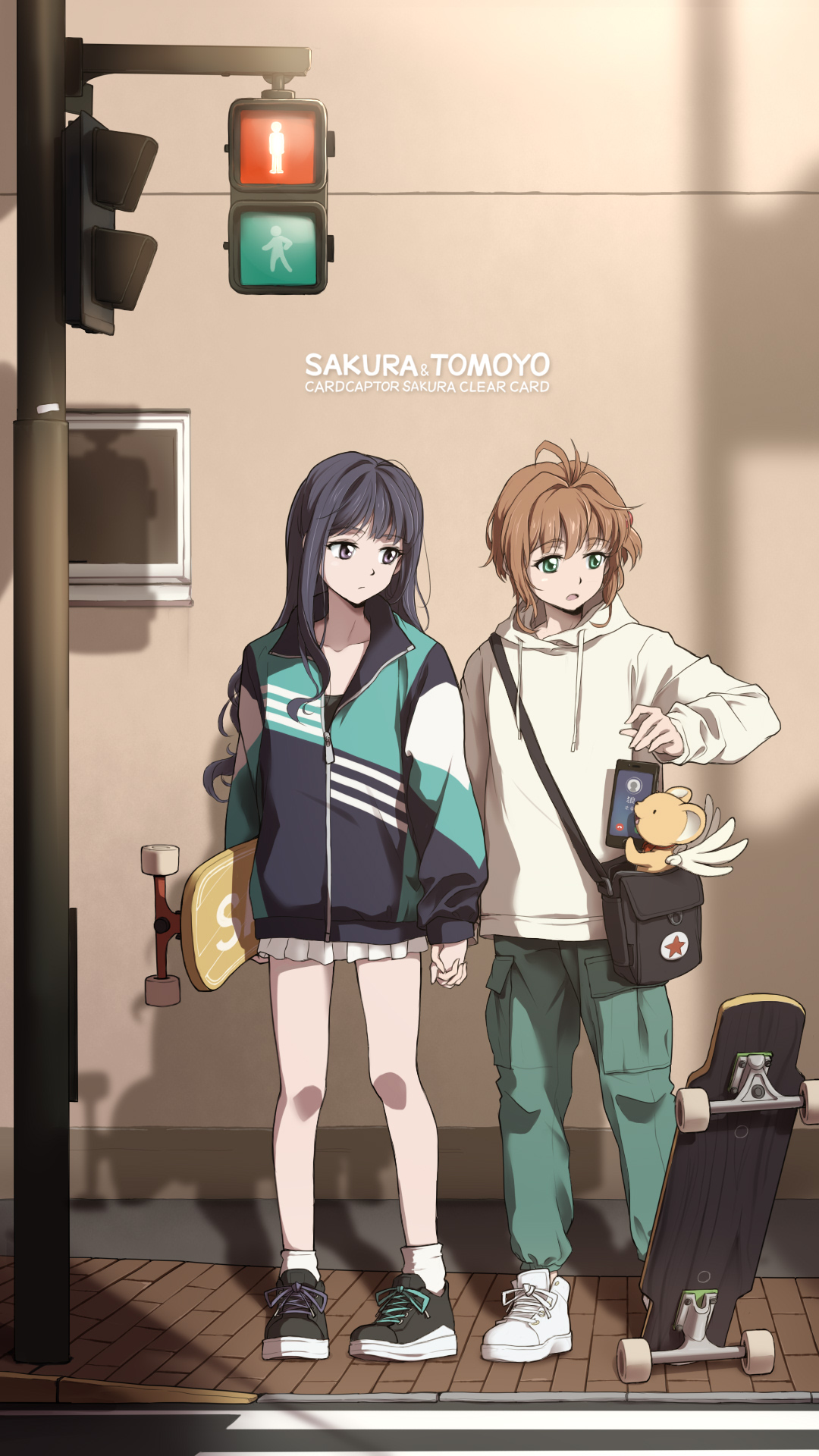 动漫女孩｜魔卡少女樱｜智能手机