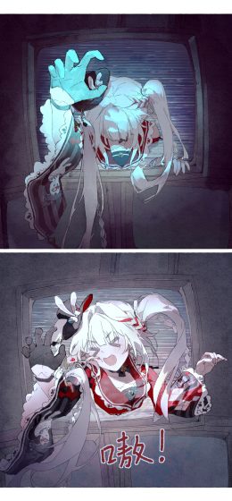 斯帕西崩坏星轨｜手套｜拼贴画