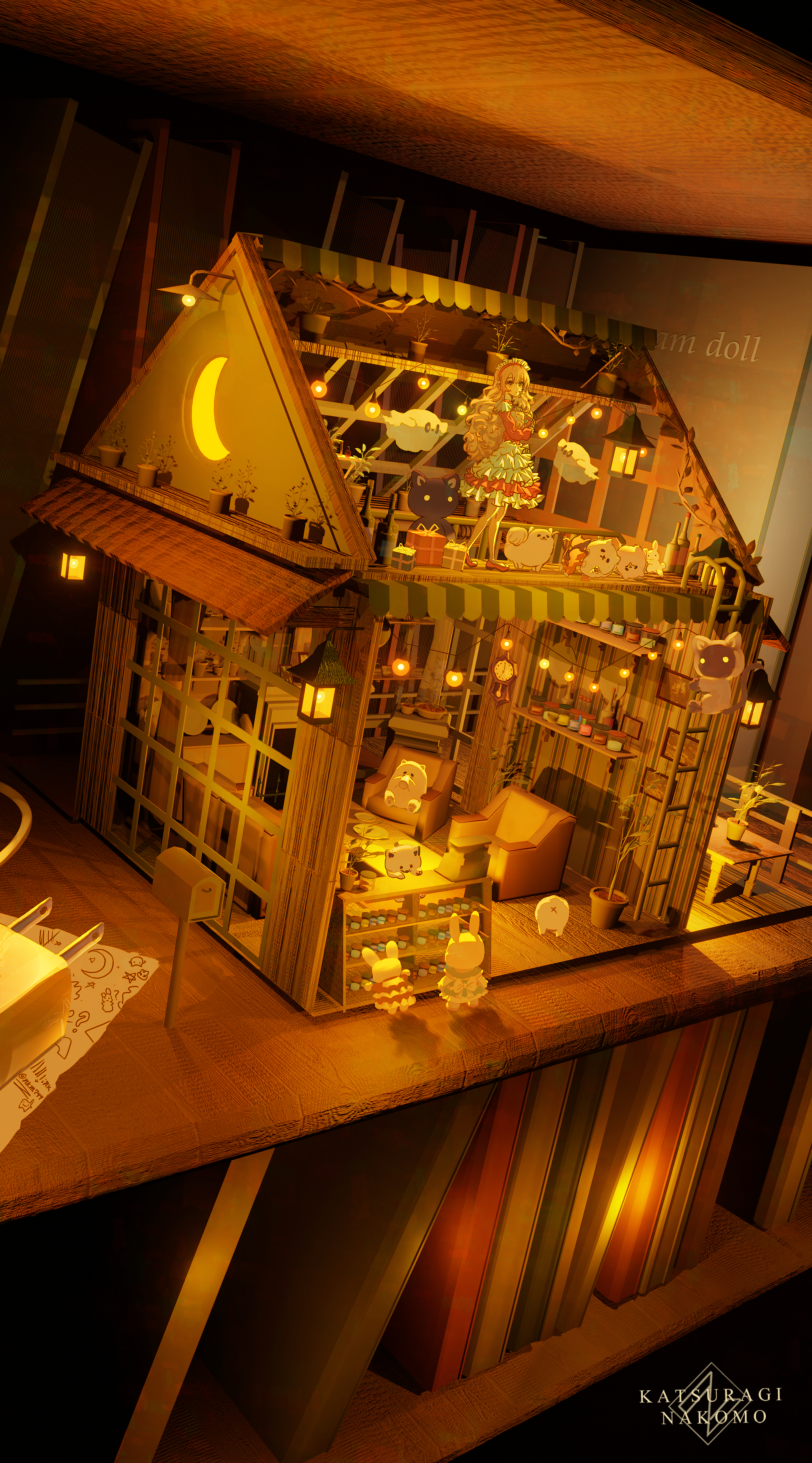 纵向显示｜娃娃屋｜高田贤三093