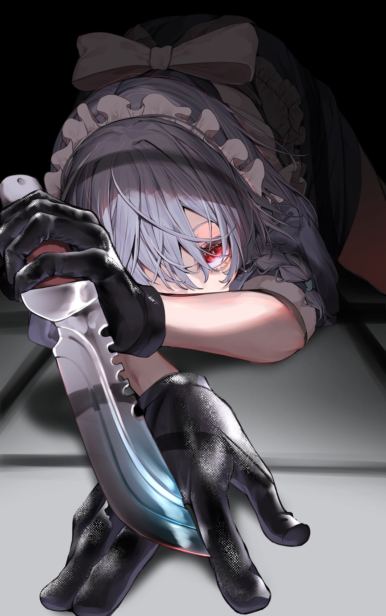 动漫女孩｜伊扎夜作也｜刀