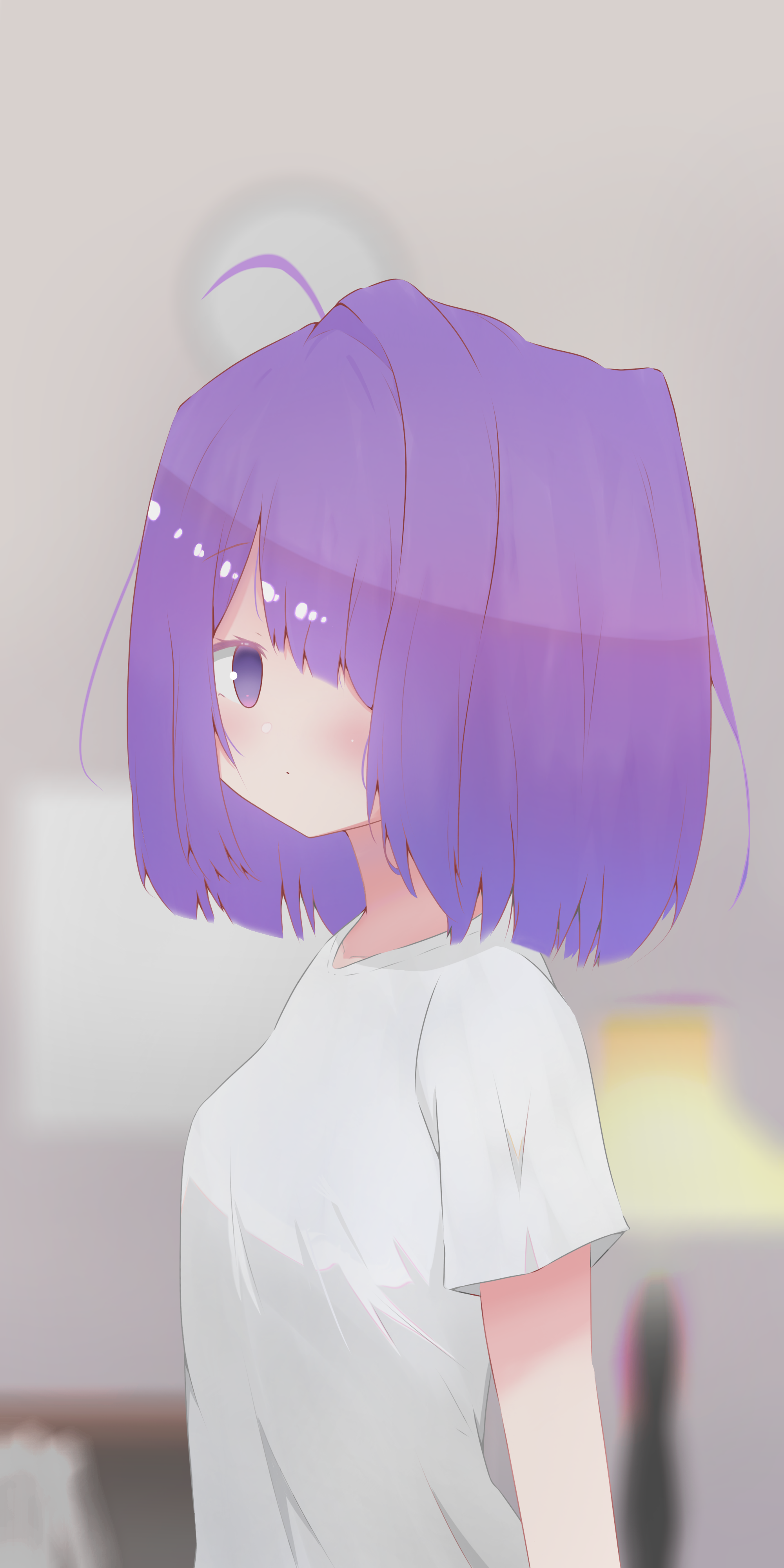 看着观众｜T恤｜动漫女孩