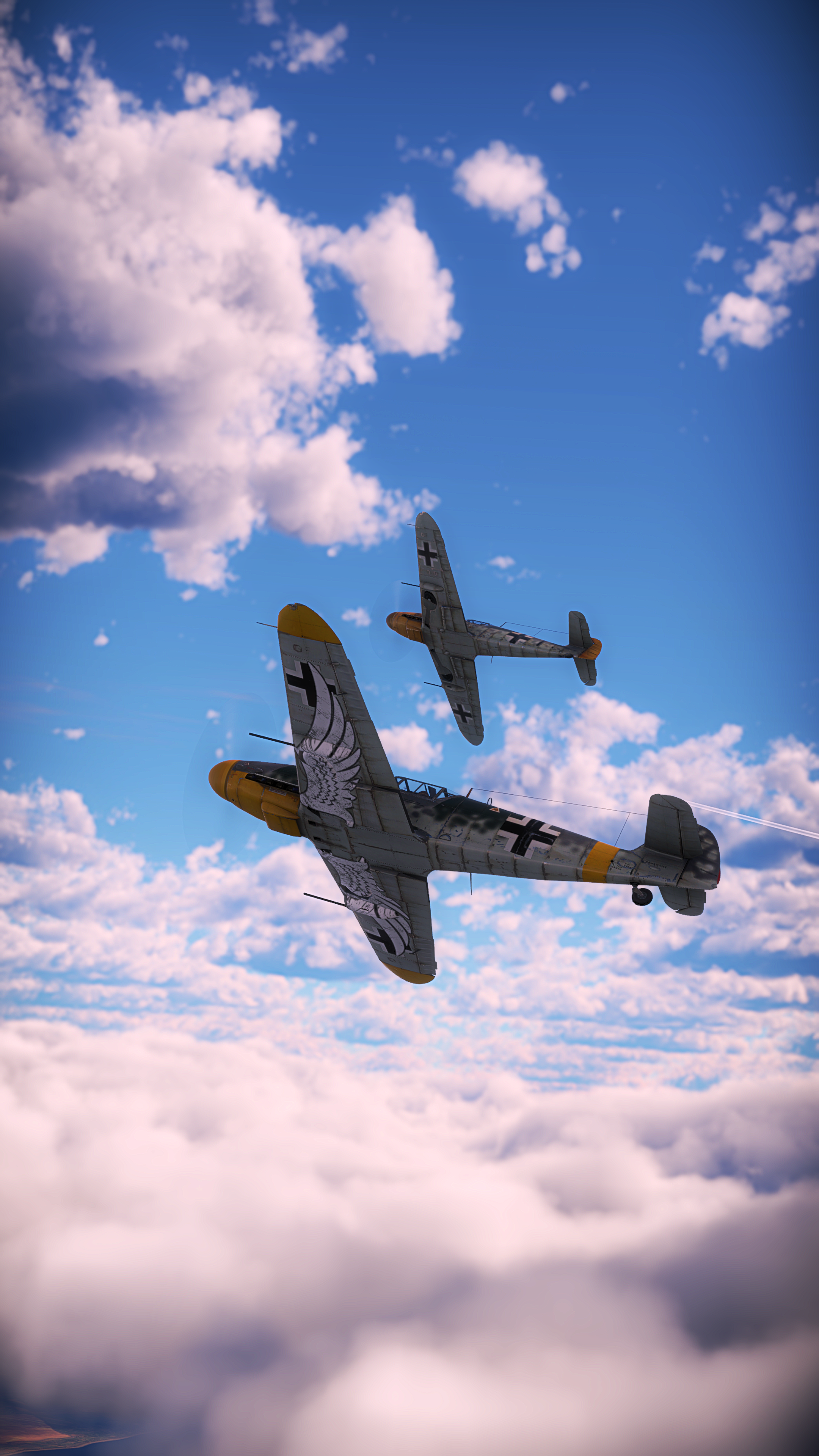 螺旋桨｜飞机｜梅塞施密特BF109