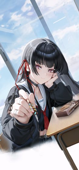 插图｜动漫女孩｜福安