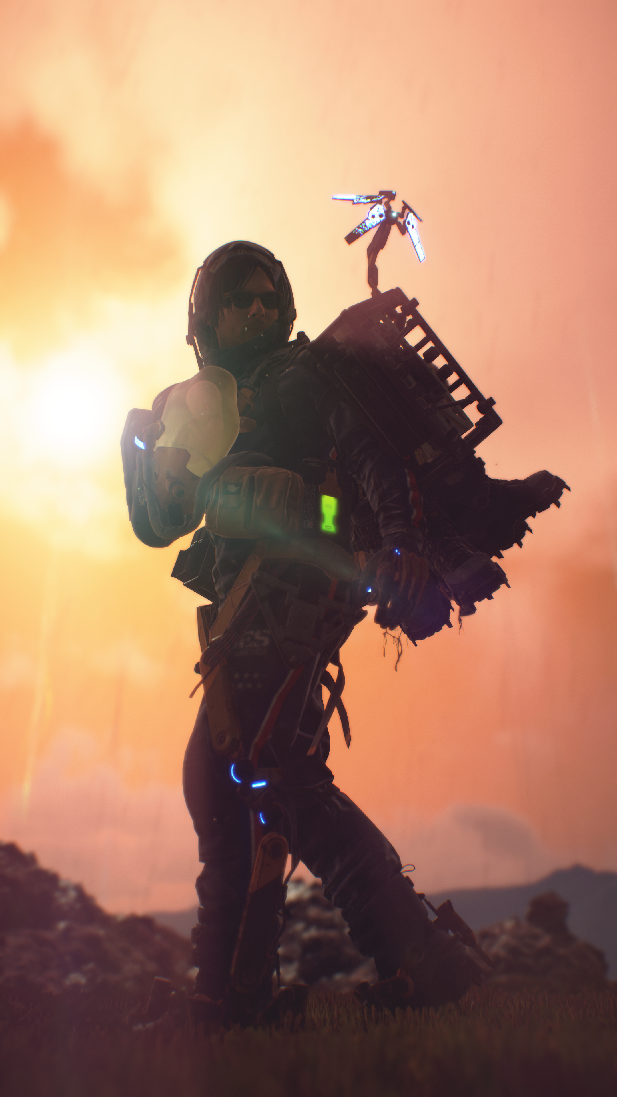 小岛秀夫｜死亡搁浅导演剪辑版｜数字艺术