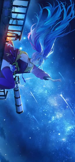 动漫女孩｜内鲁维维｜流星