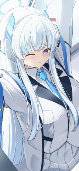 潮野亚｜长头发｜蓝色档案