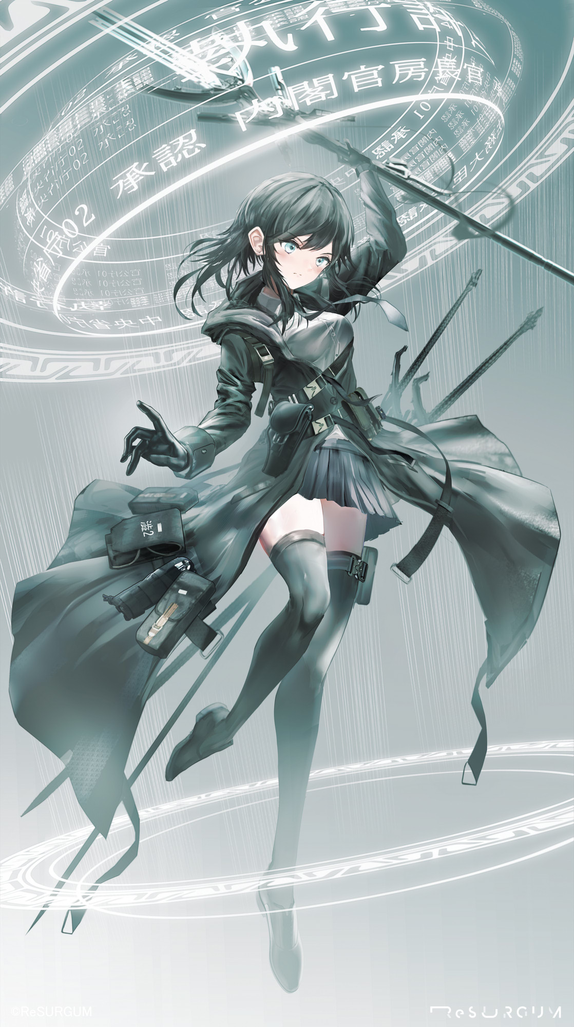 动漫女孩｜魔法｜手套