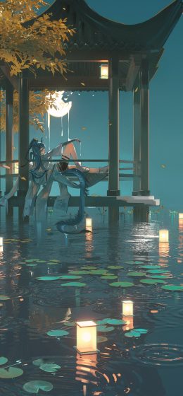 反射｜方舟之夜｜电子游戏女孩