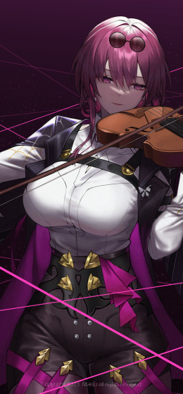 卡夫卡崩坏星轨｜长头发｜动漫