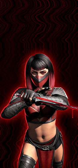 AKN｜红色背景｜视频游戏艺术