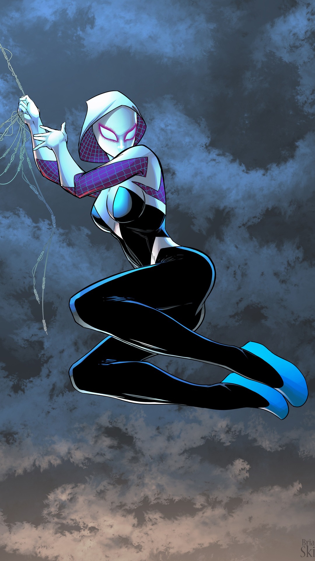 蜘蛛格温｜数字艺术｜奇迹人物