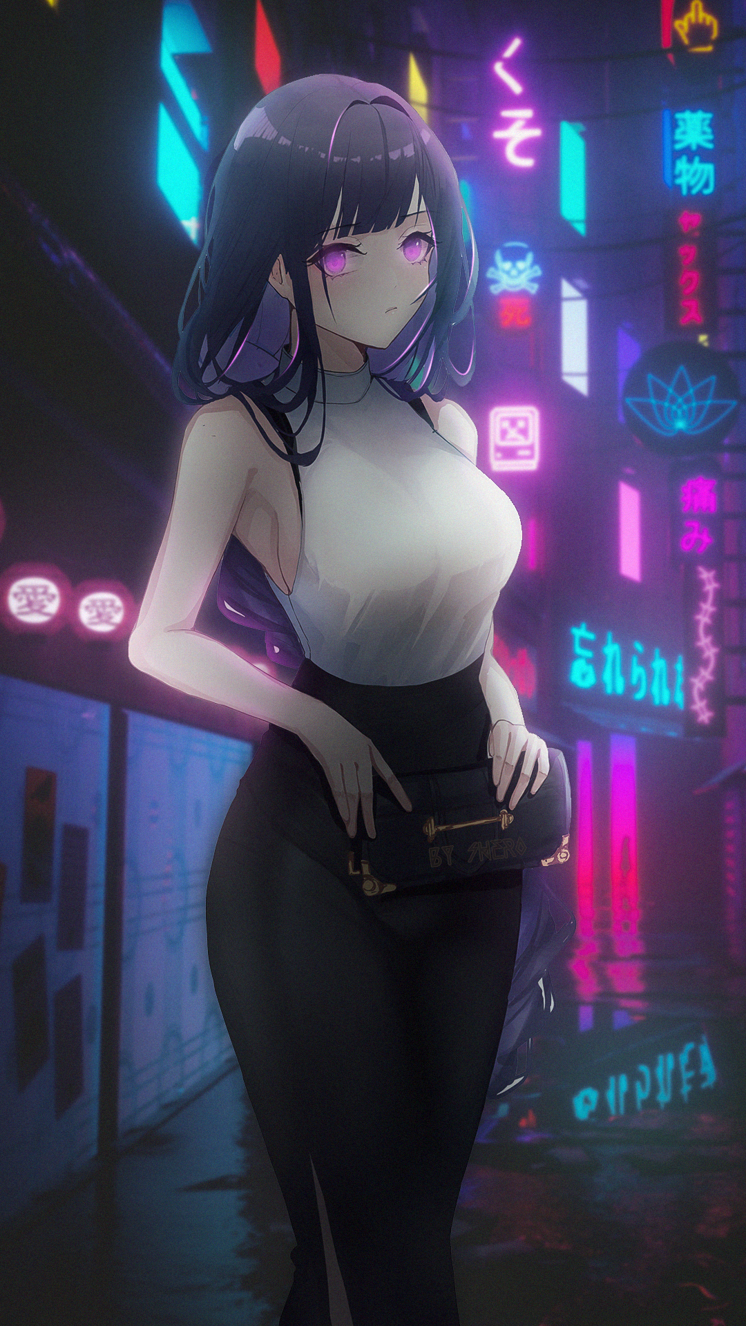 紫色头发｜编辑｜原神冲击