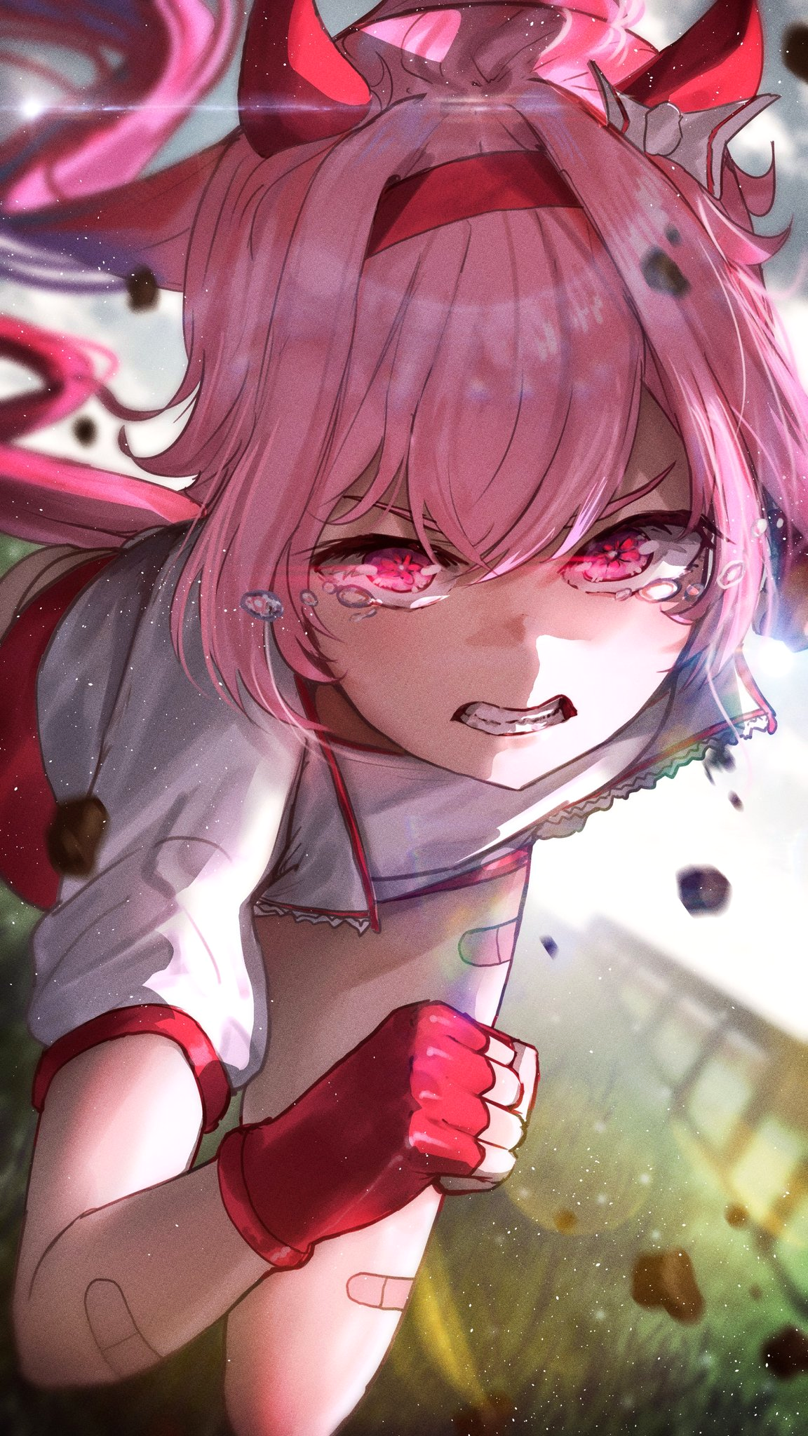 纵向显示｜哭｜动漫女孩