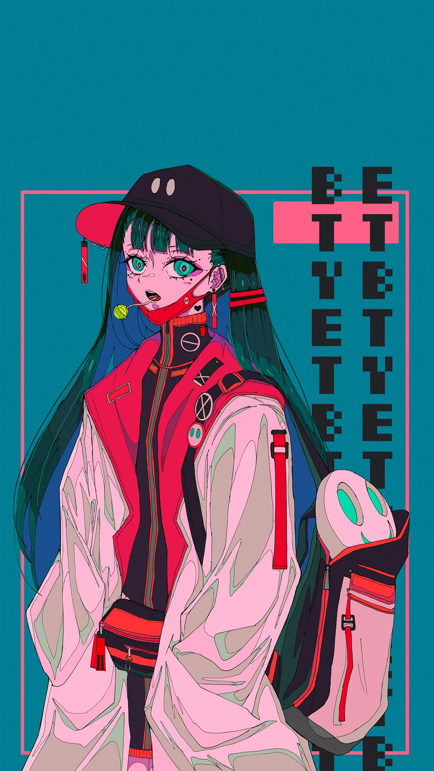 长头发｜艺术机器人II｜动漫