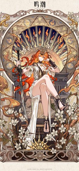 奥古斯塔呼啸波涛｜王座｜电子游戏女孩