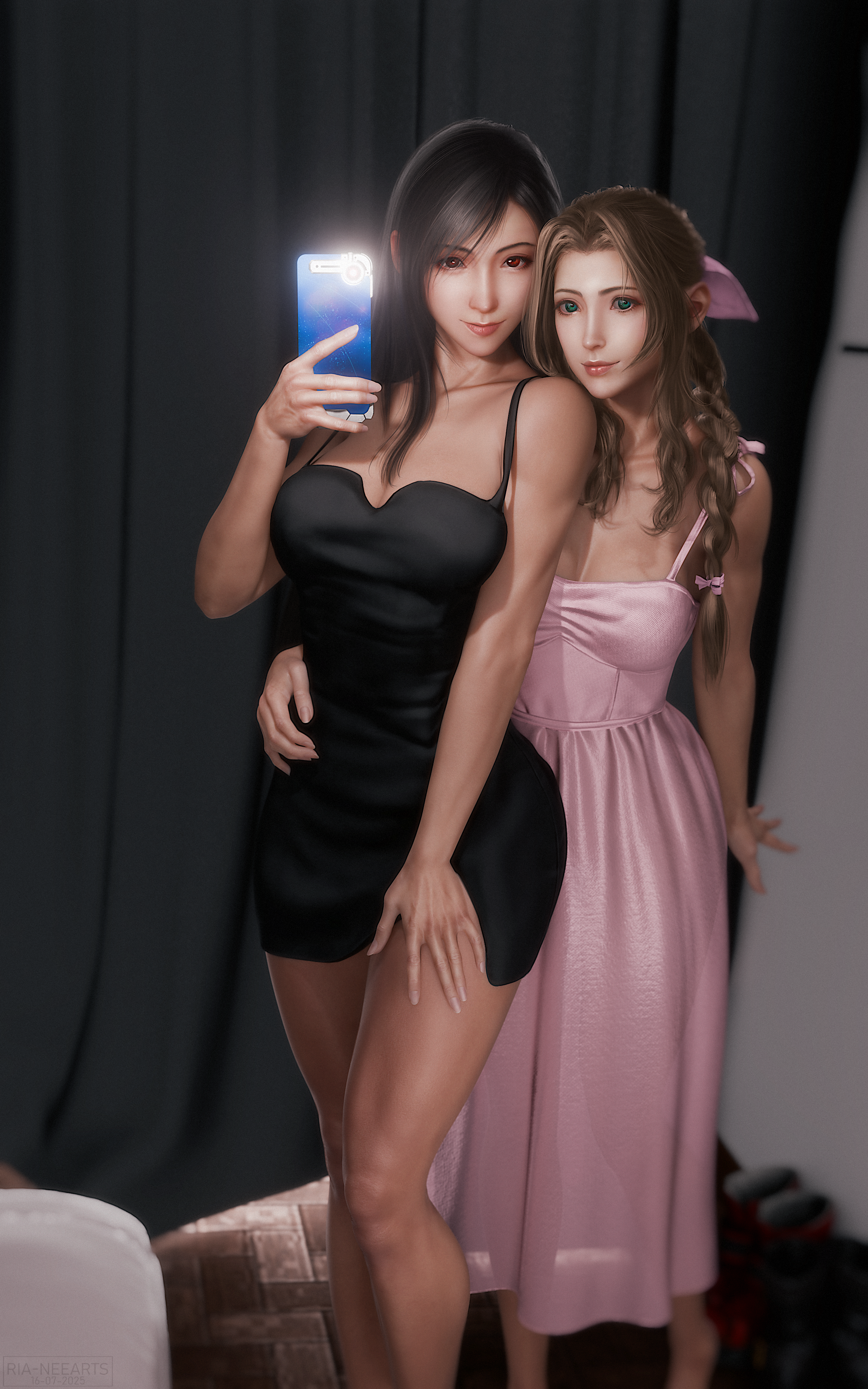 最终幻想系列｜蒂法·洛克哈特｜艾丽丝·盖恩斯伯勒