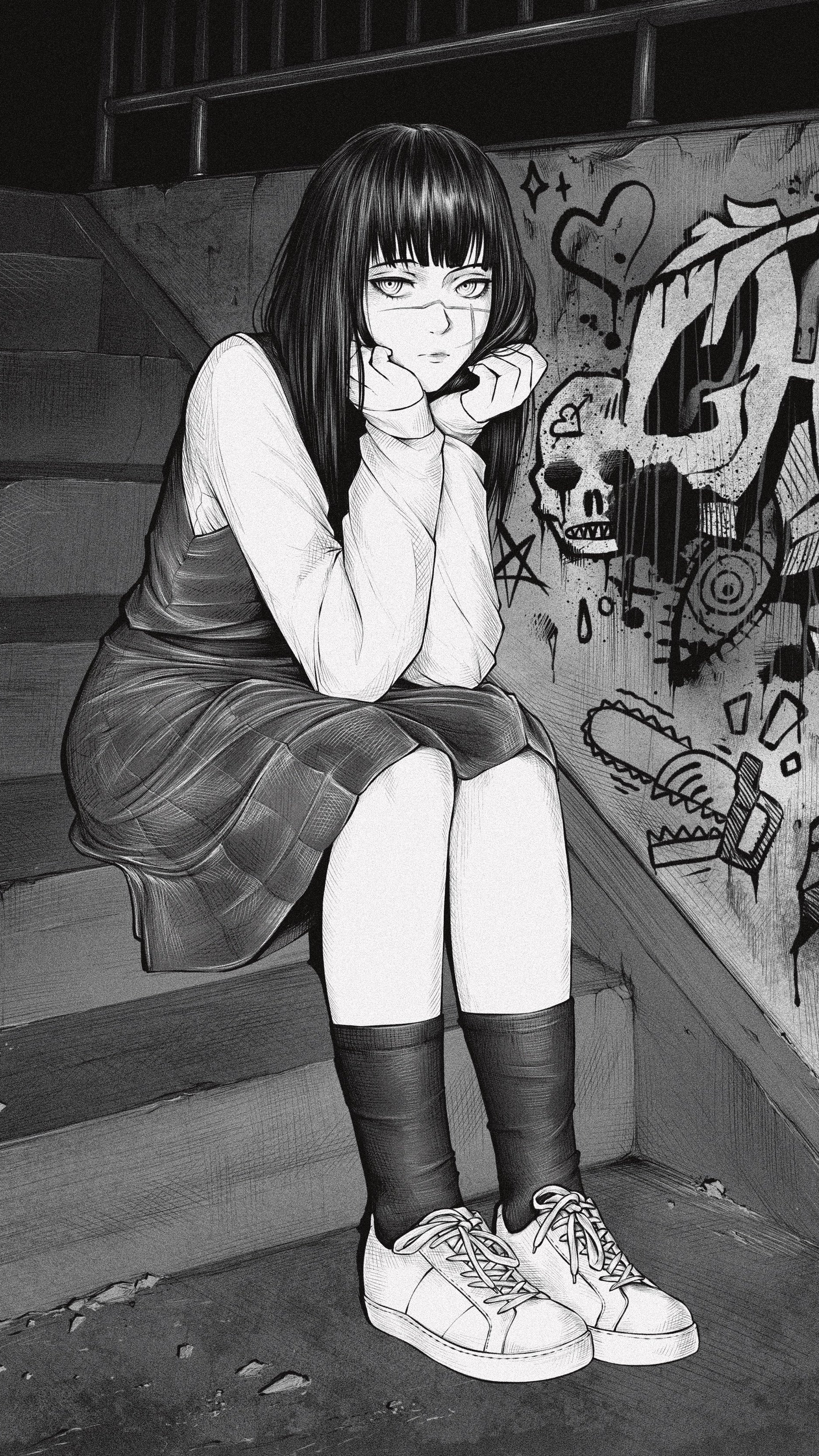 奥马尔文94｜动漫女孩｜三鹰麻佐电锯男