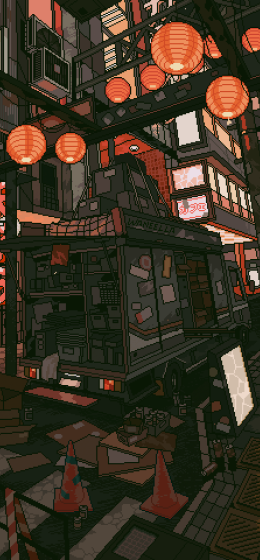 像素艺术｜数字艺术｜瓦尼埃拉