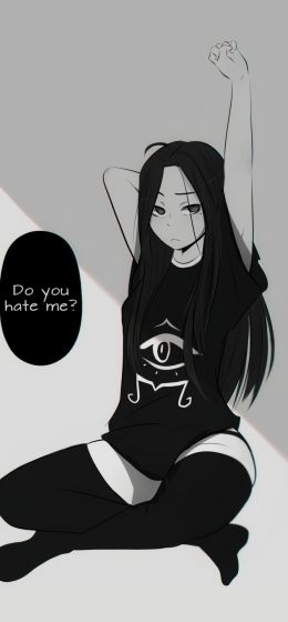 纵向显示｜哥特｜单色