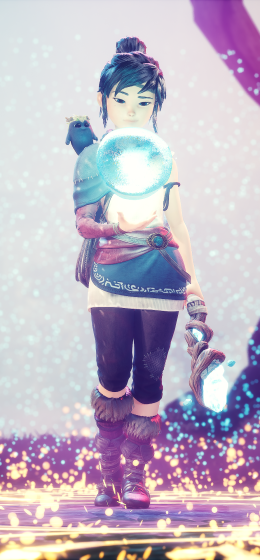 黑头发｜视频游戏角色｜凯纳精神之桥