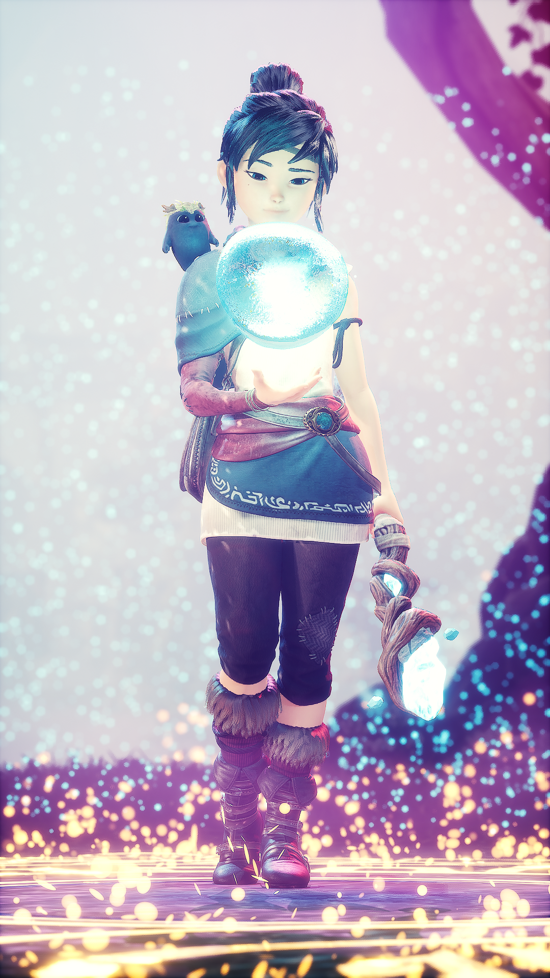 黑头发｜视频游戏角色｜凯纳精神之桥