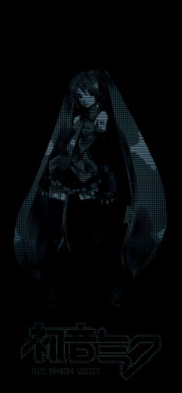 歌声｜初音未来｜ASCII艺术