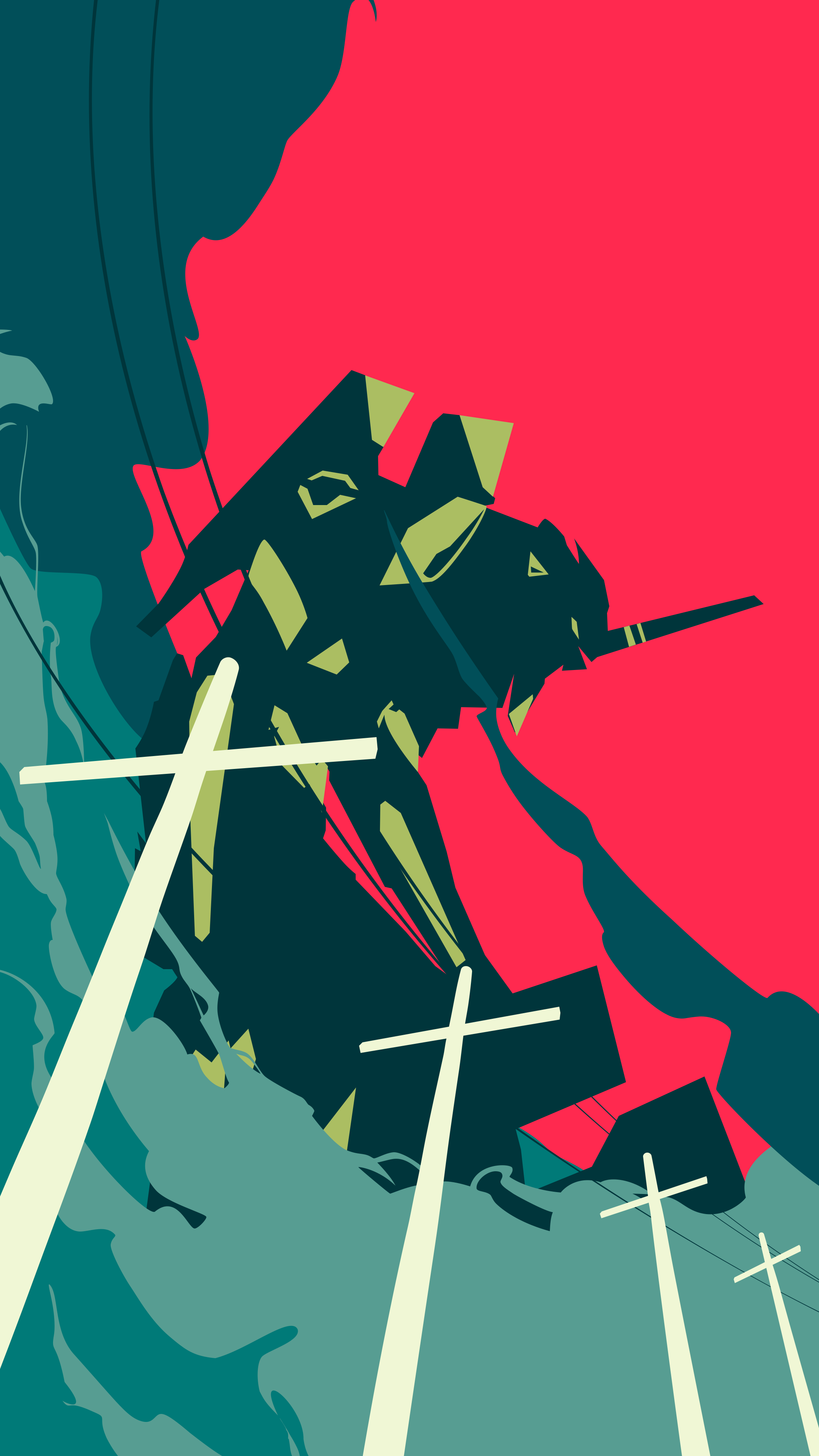 EVA单元01｜极简主义｜新世纪福音战士