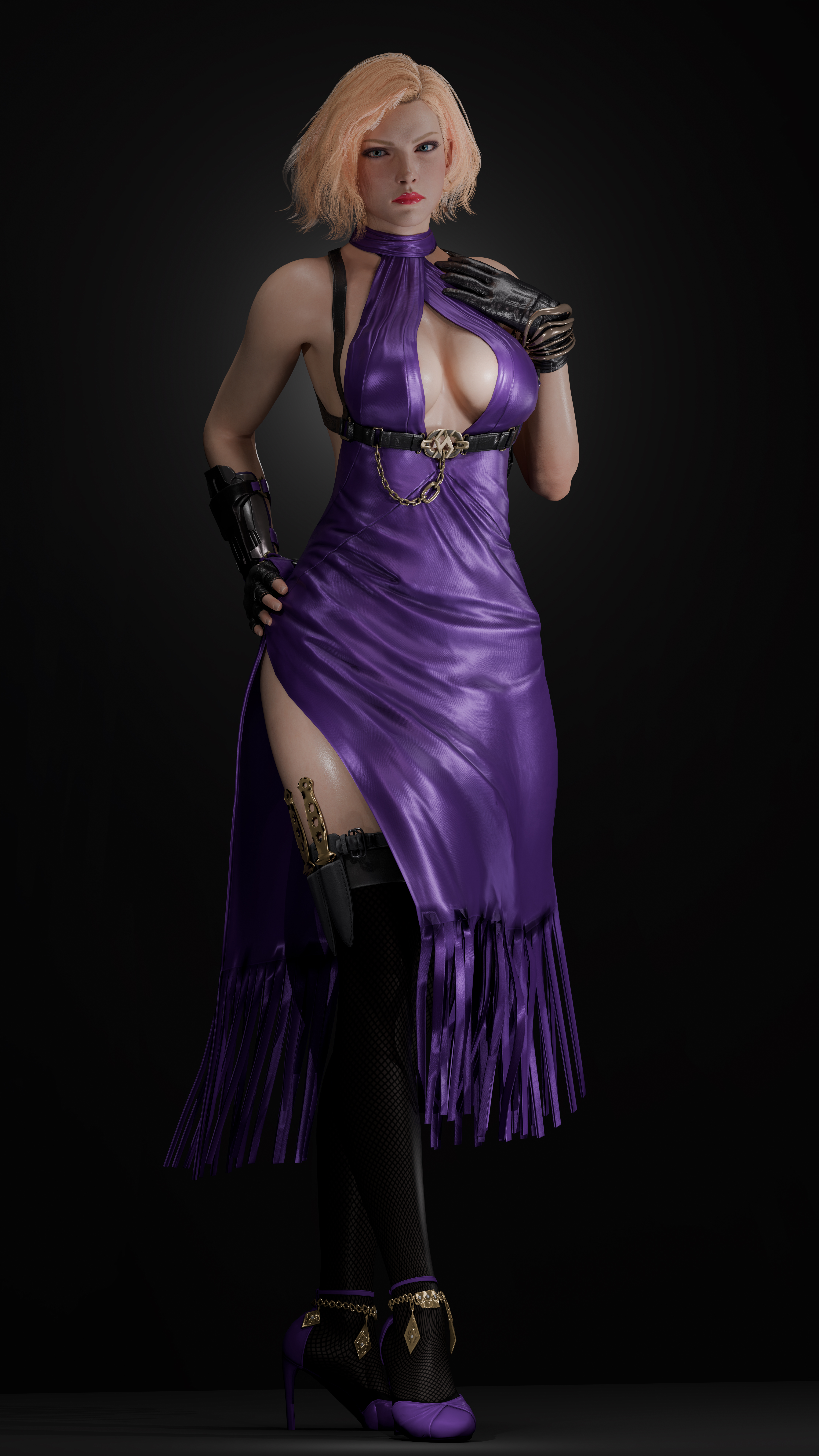 金发女郎｜视频游戏角色｜尼娜·威廉姆斯铁拳