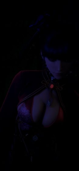 夜星之刃｜红色连衣裙｜蓝光