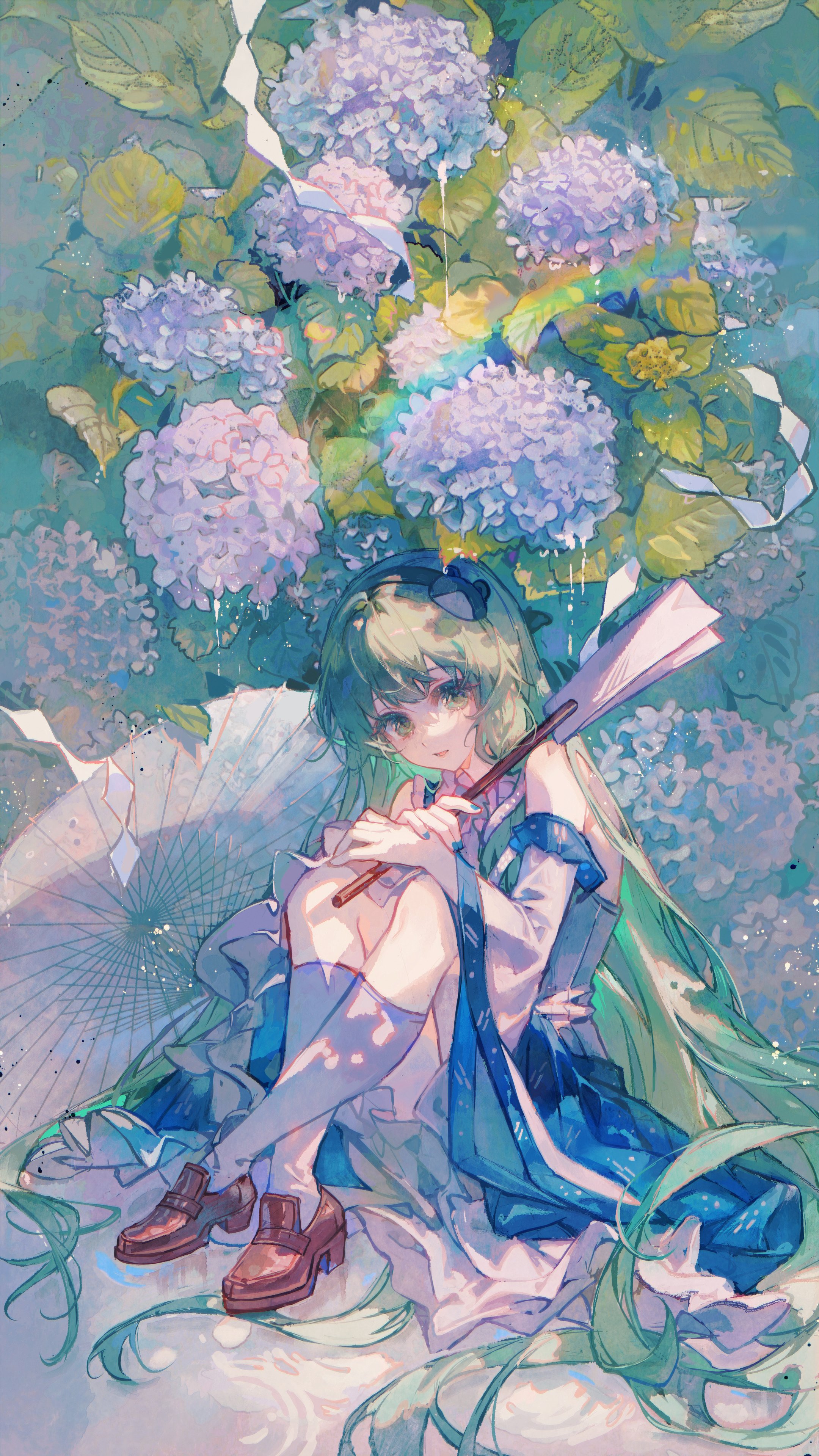 东方｜动漫女孩｜地屋早苗