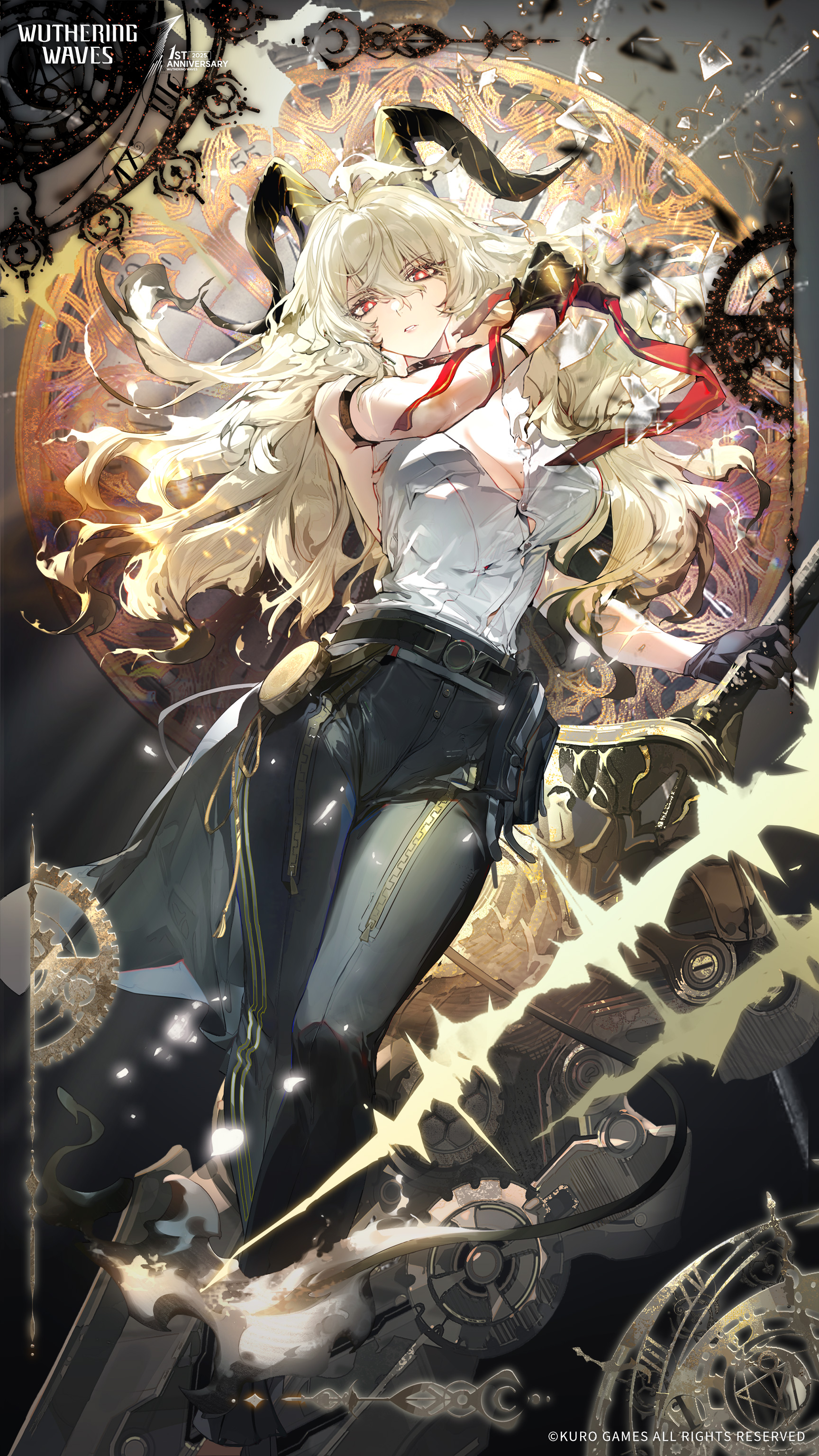 视频游戏角色｜粉丝艺术｜呼啸的波浪