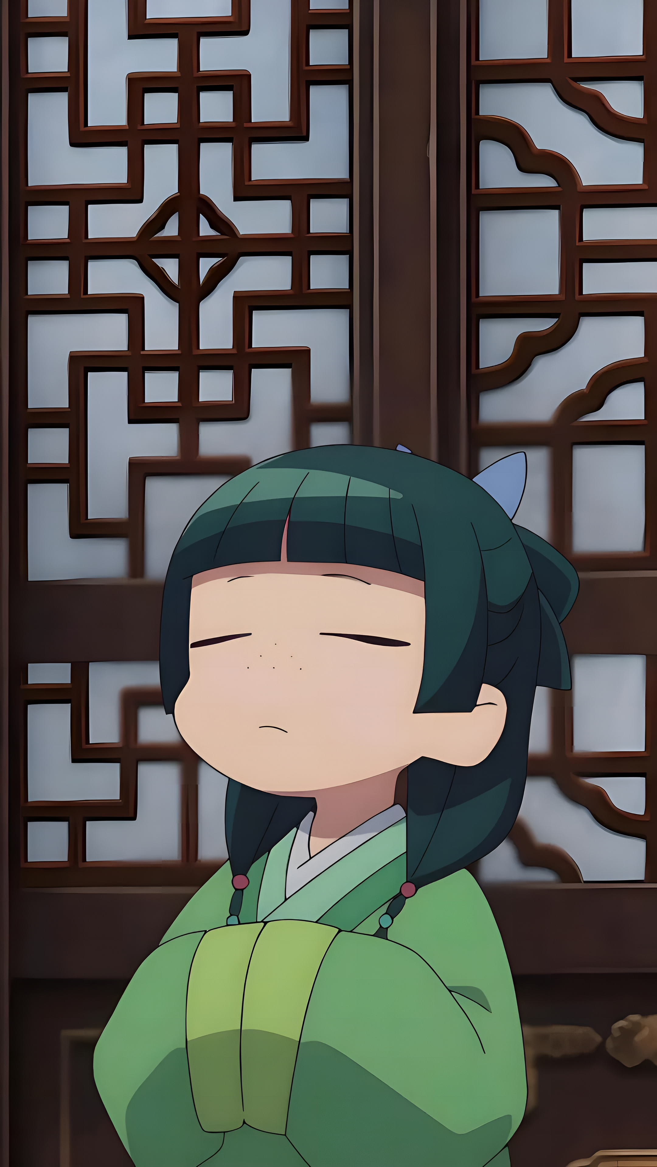 毛毛｜动漫｜闭着眼睛