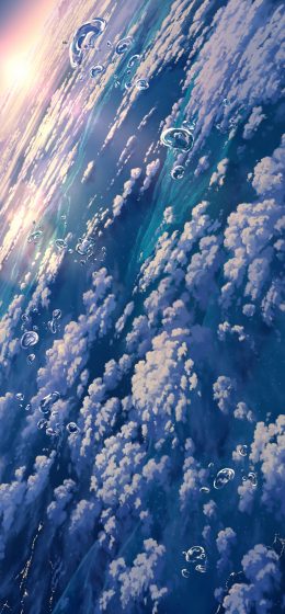 地平线｜纵向显示｜气泡