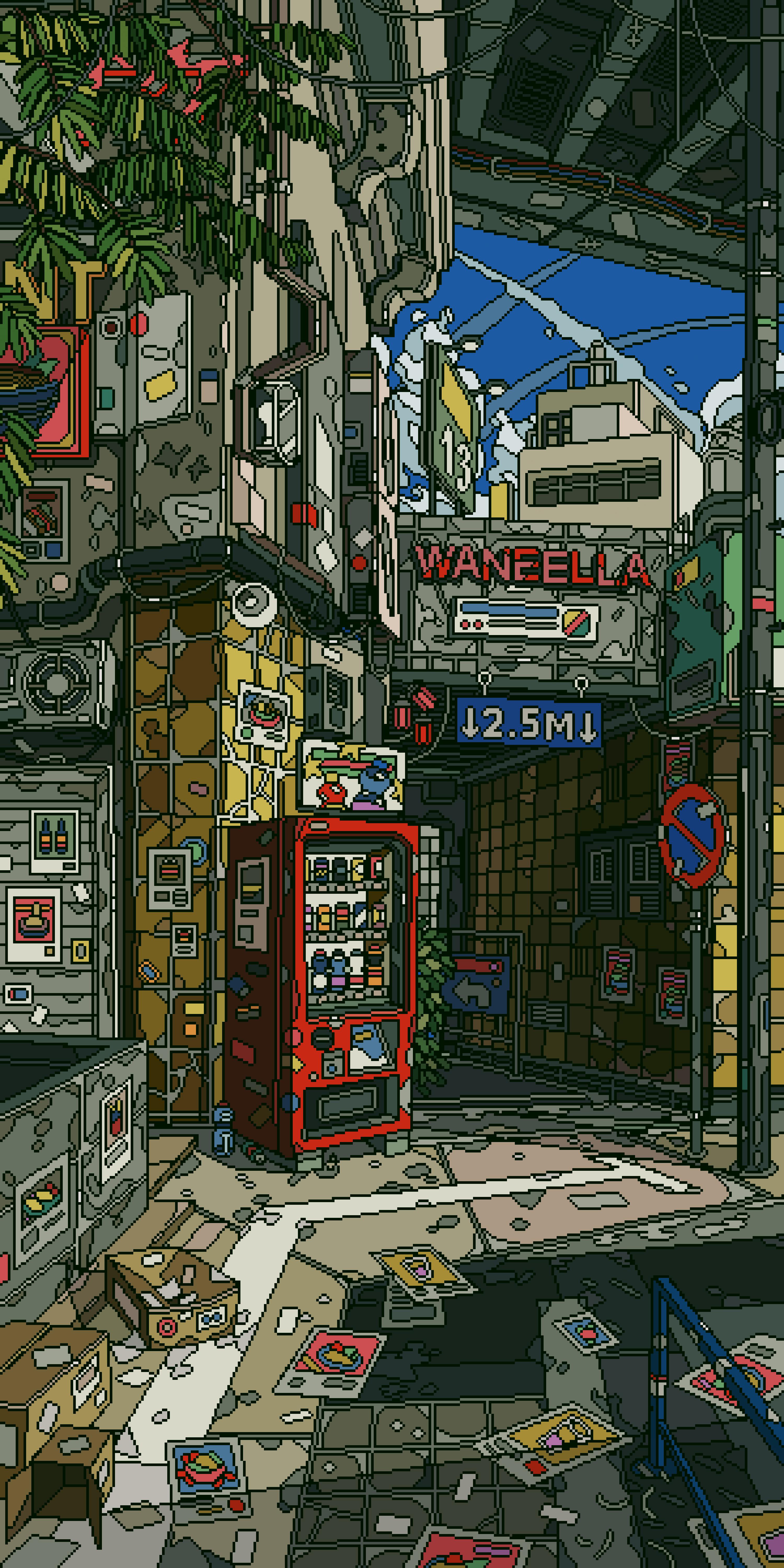 城市｜像素艺术｜瓦尼埃拉