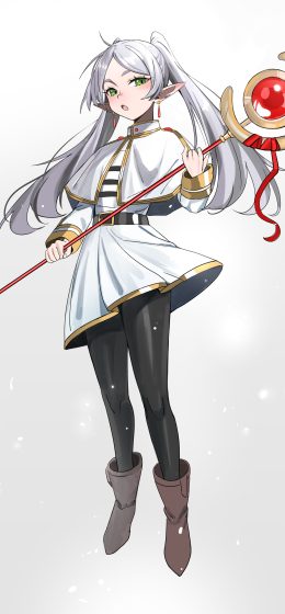 弗里伦｜动漫女孩｜数字艺术