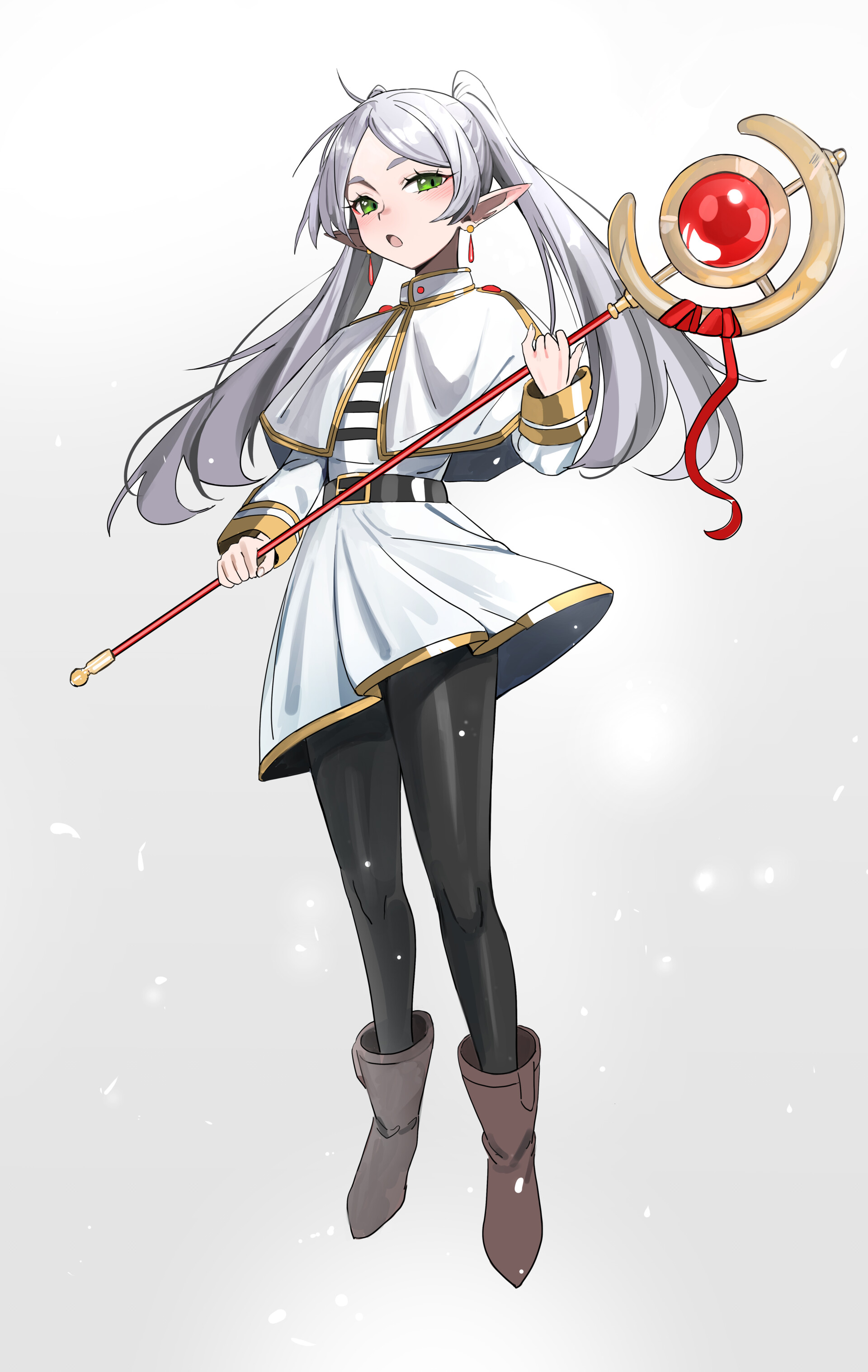 弗里伦｜动漫女孩｜数字艺术