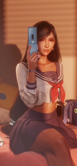 电子游戏女孩｜蒂法·洛克哈特｜最终幻想系列