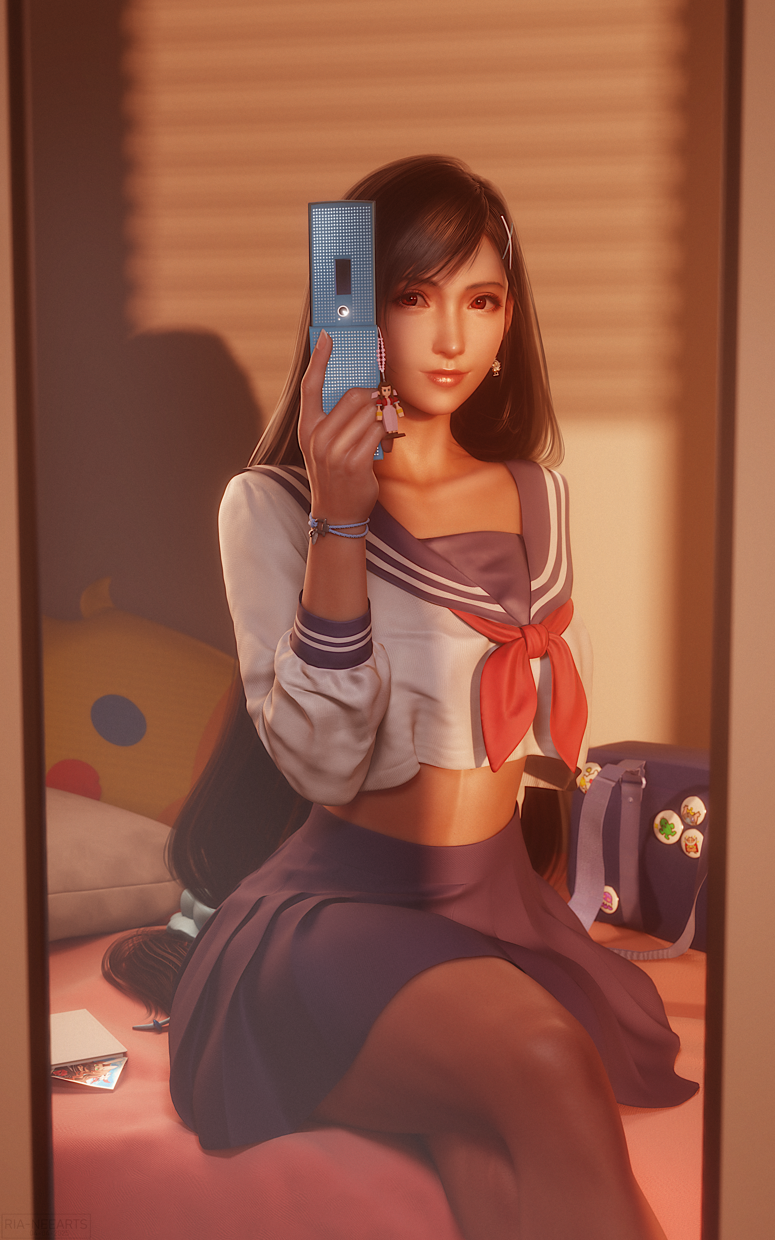 电子游戏女孩｜蒂法·洛克哈特｜最终幻想系列