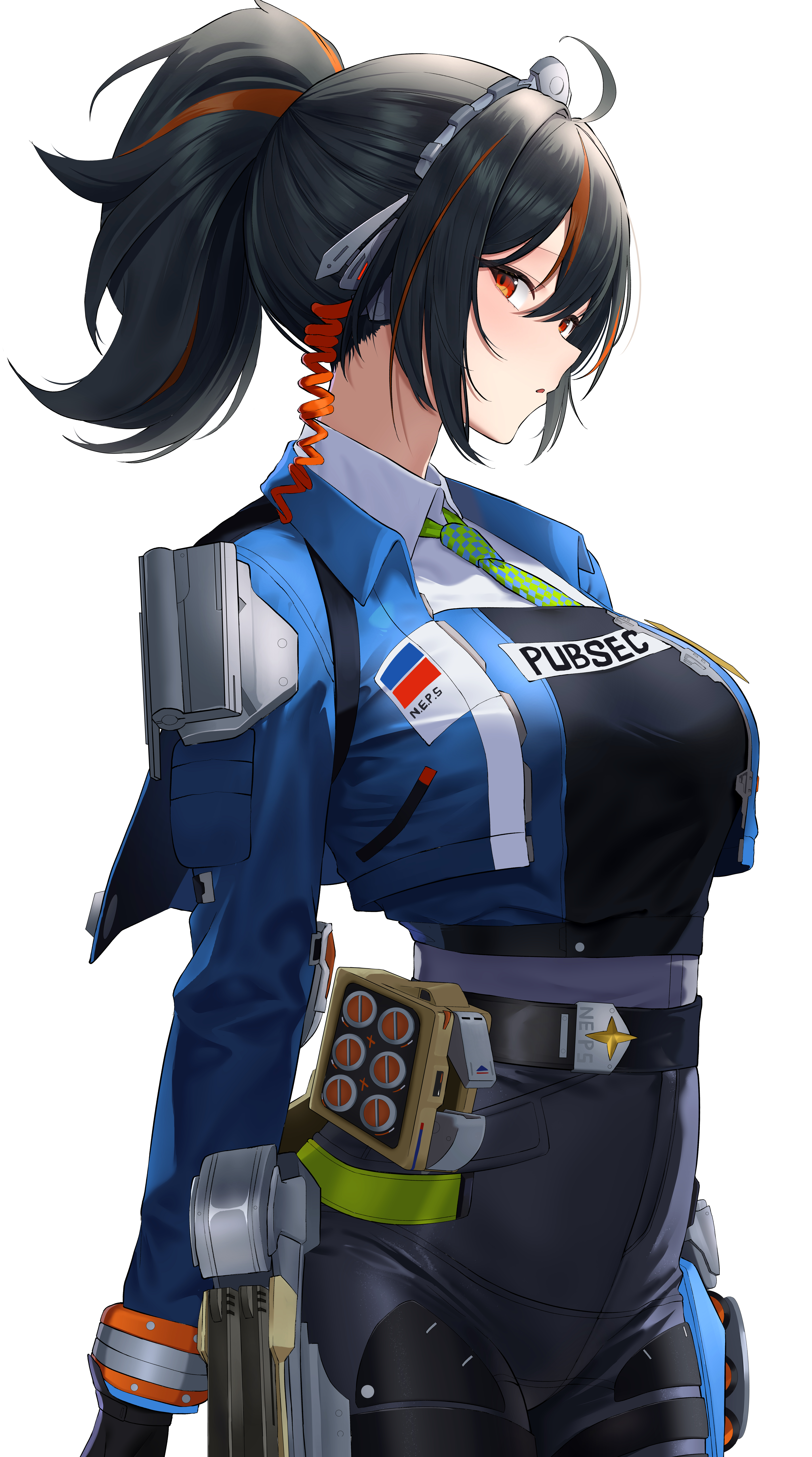 平平｜动漫女孩｜数字艺术