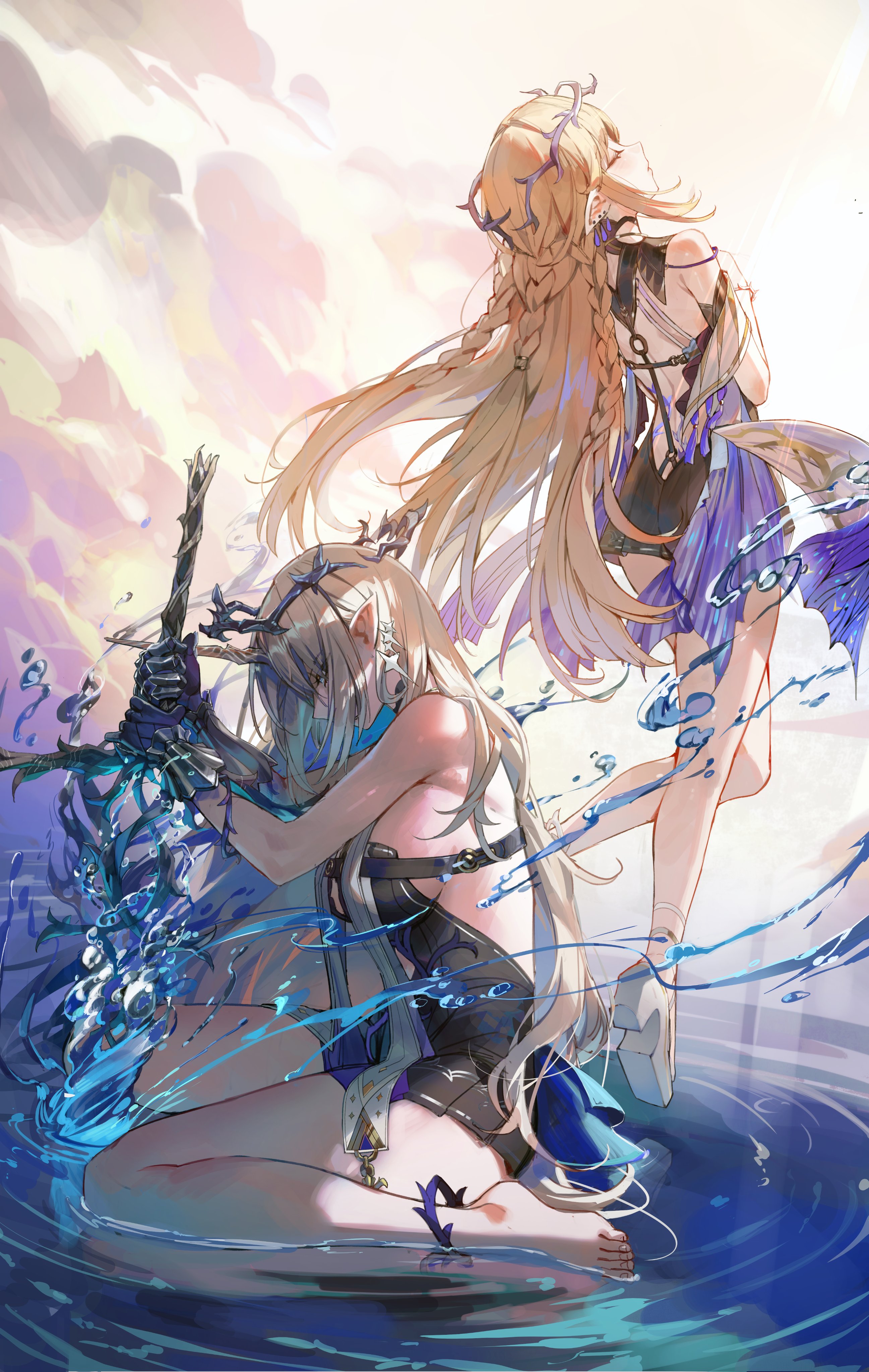 呼啸的波浪｜视频游戏角色｜卡特西亚呼啸波涛