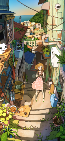 猫｜相机｜植物