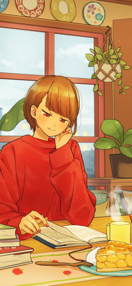 红色毛衣｜馅饼｜阅读