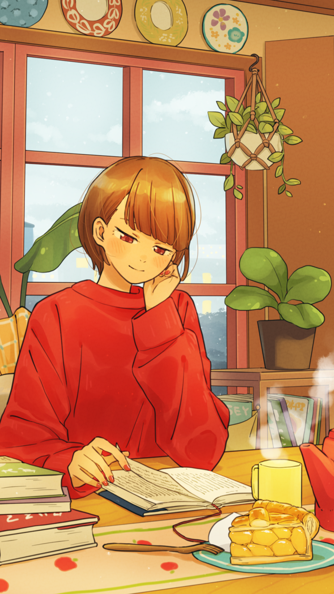 红色毛衣｜馅饼｜阅读