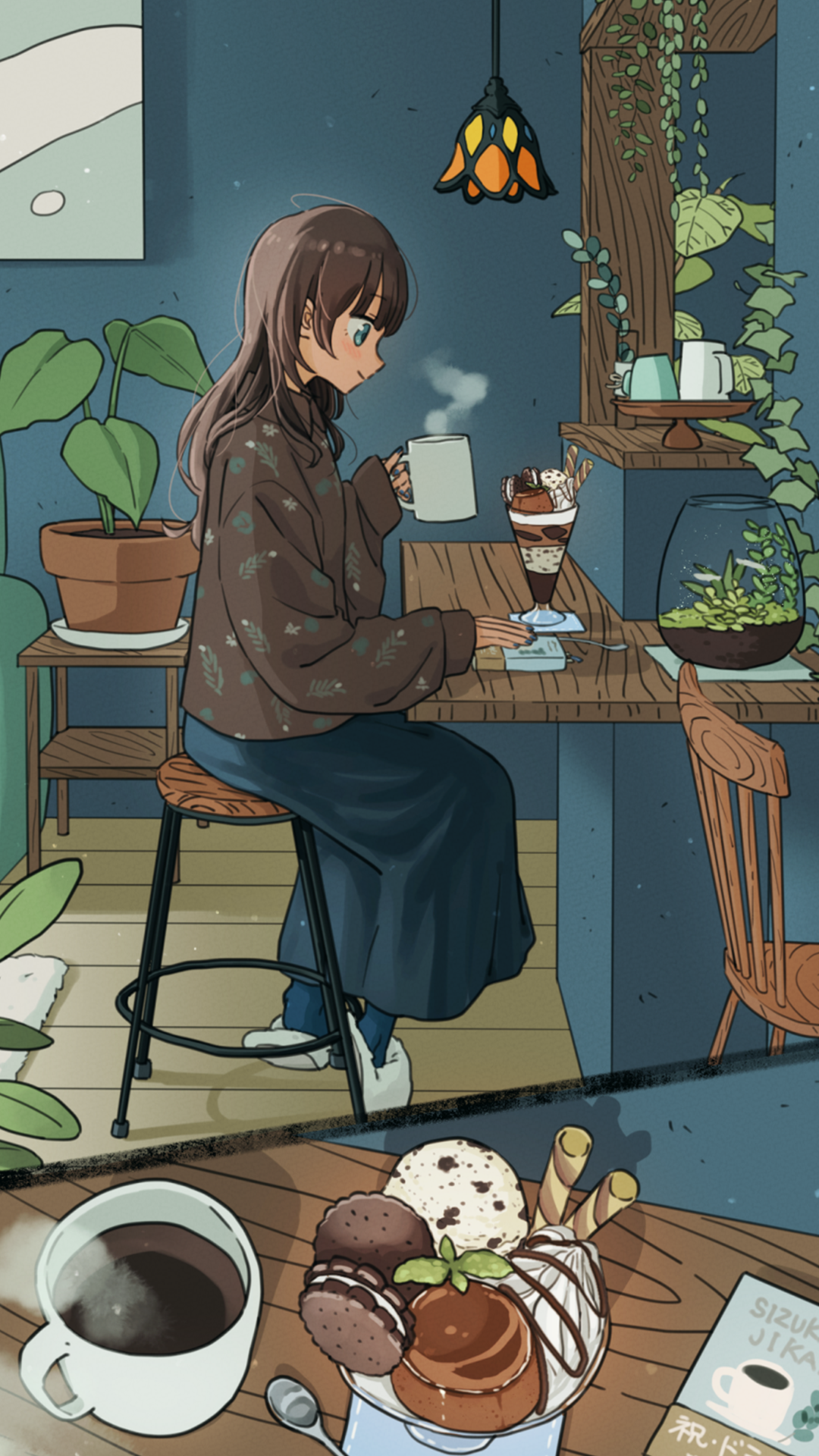 热饮｜咖啡｜坐着