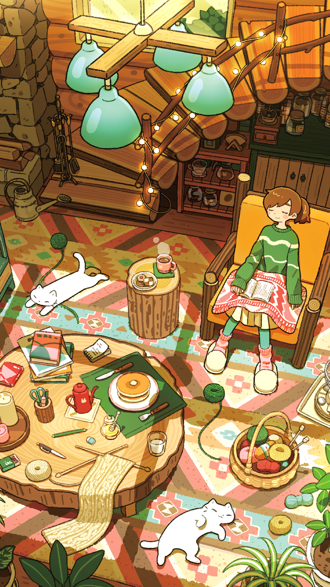 猫｜休息｜客厅