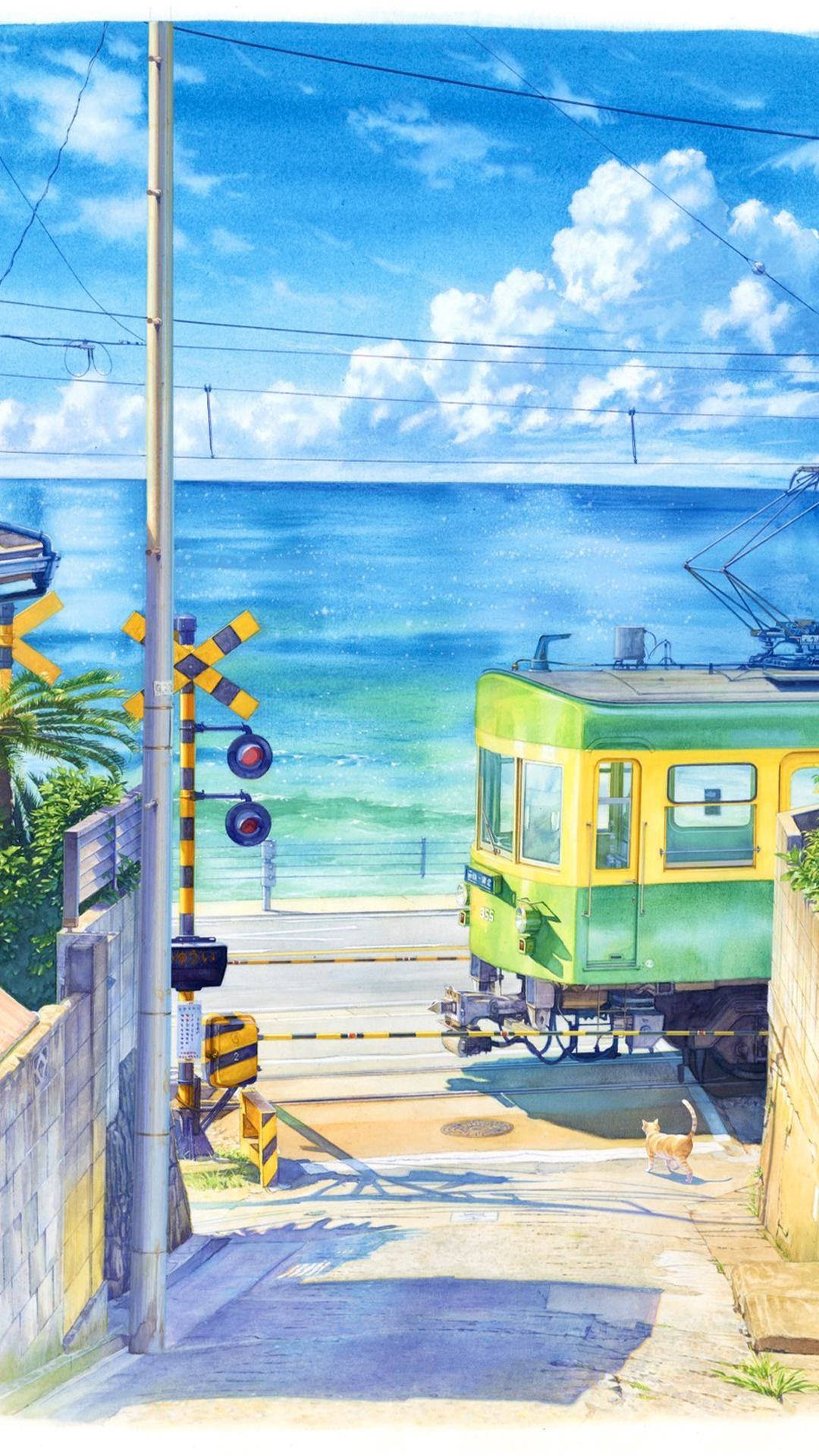 天空｜水彩｜传统艺术