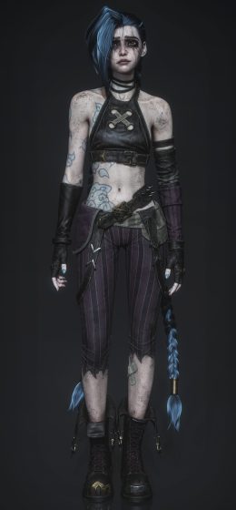 角色设计｜粉丝艺术｜英雄联盟金克斯