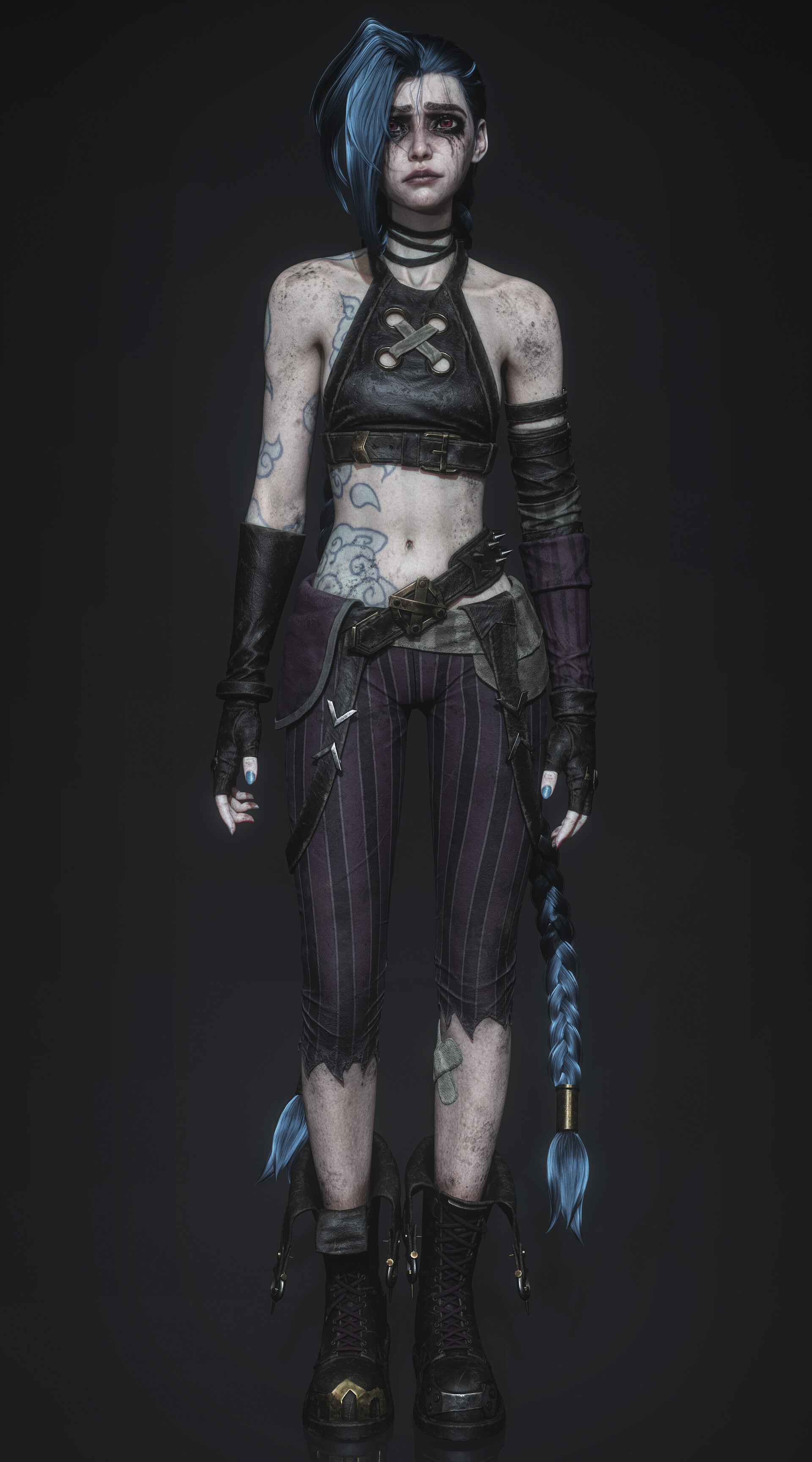 角色设计｜粉丝艺术｜英雄联盟金克斯