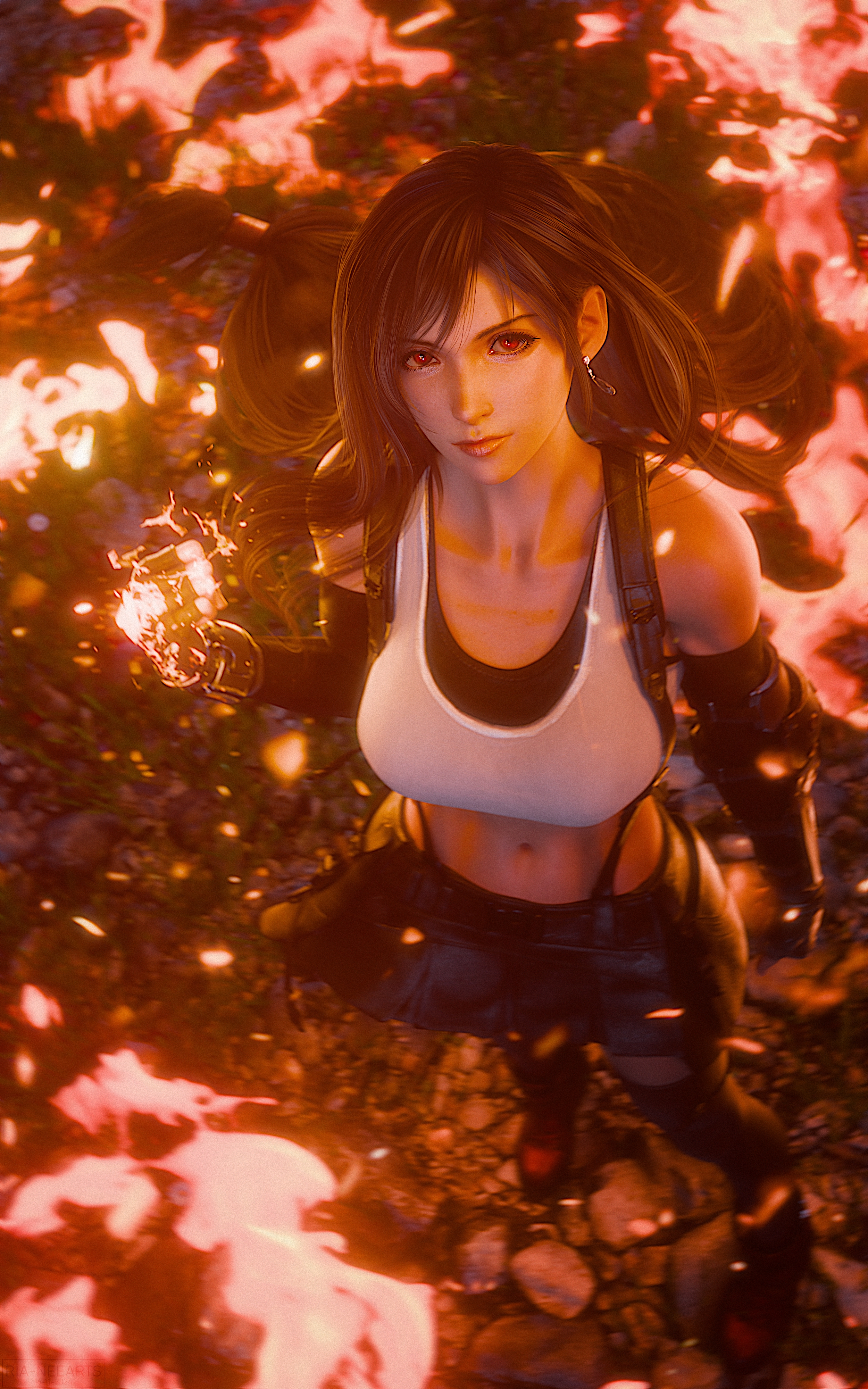 最终幻想系列｜计算机图形学｜蒂法·洛克哈特